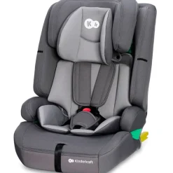 KINDERKRAFT Sillas Con Isofix De 75 A 150 Cm (1 A 12 Años)-Silla coche Safety Fix 2 76-150 Gris