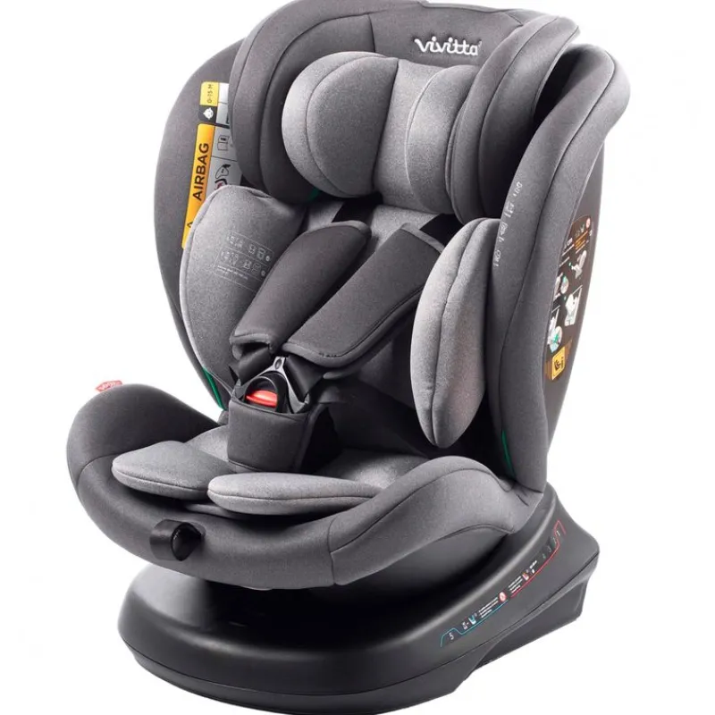 Silla coche Sanna c/cinturon Gris*BABYAUTO Sale