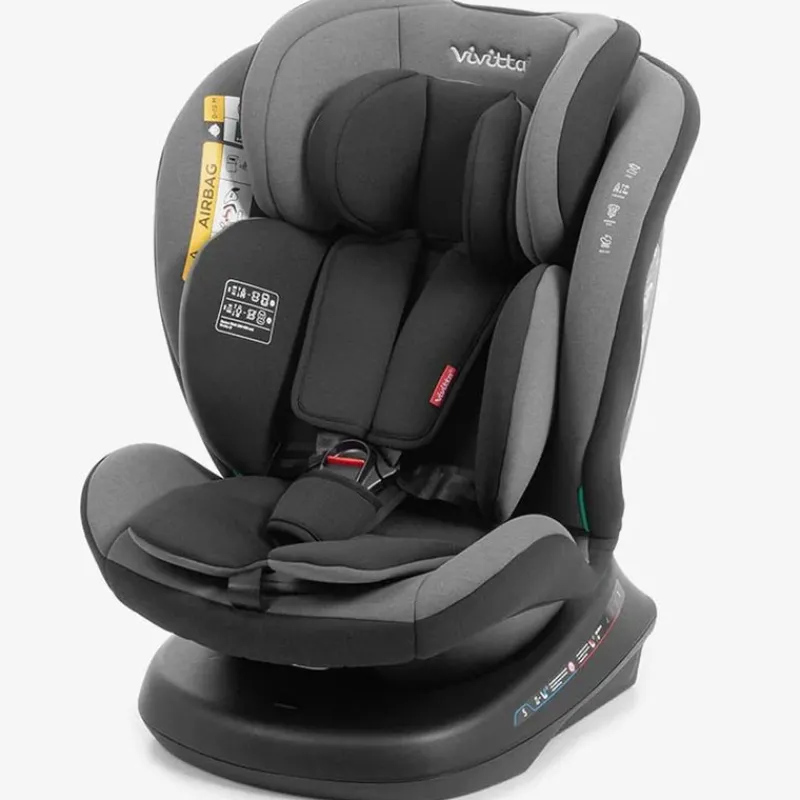 BABYAUTO Sillas Con Isofix De 40 A 150 Cm (0 A 12 Años)-Silla coche Sanna Ibelt 40-150 cm c/cinturón Gris