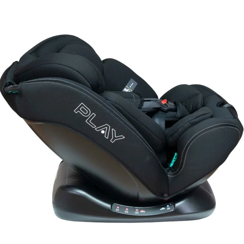 PLAY Sillas Con Isofix De 40 A 150 Cm (0 A 12 Años)-Silla coche Scout Isize 40-150cm Black