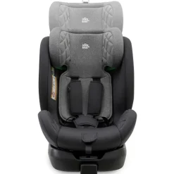 INTERBABY Sillas Con Isofix De 40 A 150 Cm (0 A 12 Años)-Silla coche Sella 40-150cm Giratoria C/Pata Gris