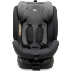 INTERBABY Sillas Con Isofix De 40 A 150 Cm (0 A 12 Años)-Silla coche Sella 40-150cm Giratoria C/Pata Gris