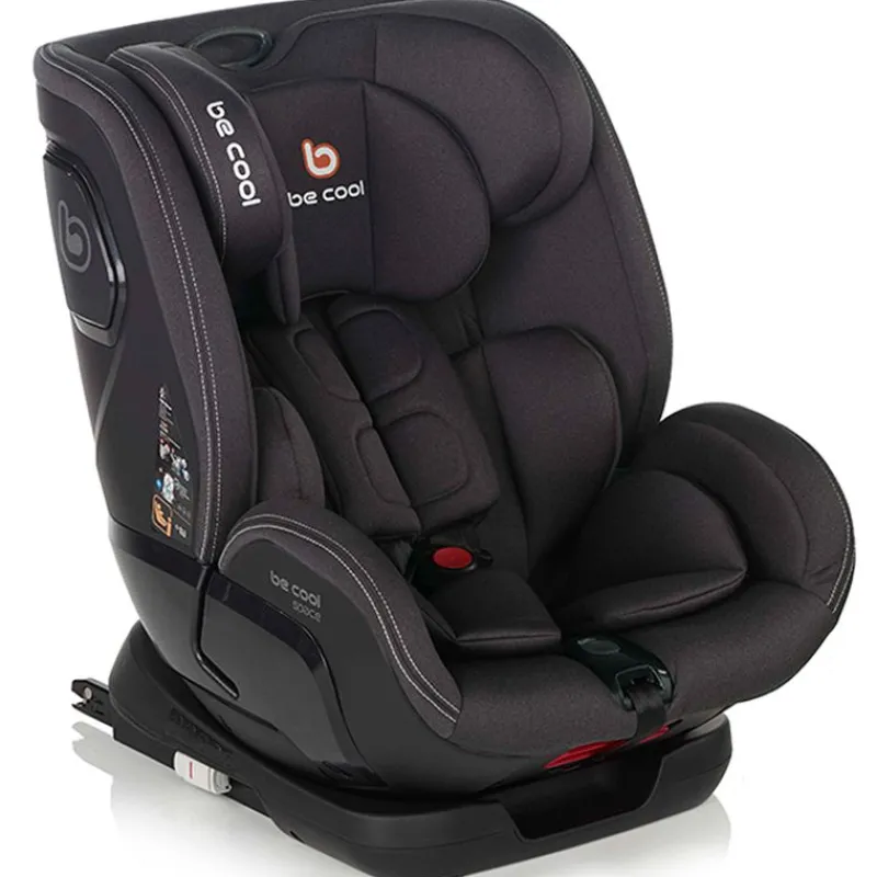 BE COOL Sillas Con Isofix De 75 A 150 Cm (1 A 12 Años)-Silla coche Space 76-150 Isize Dark