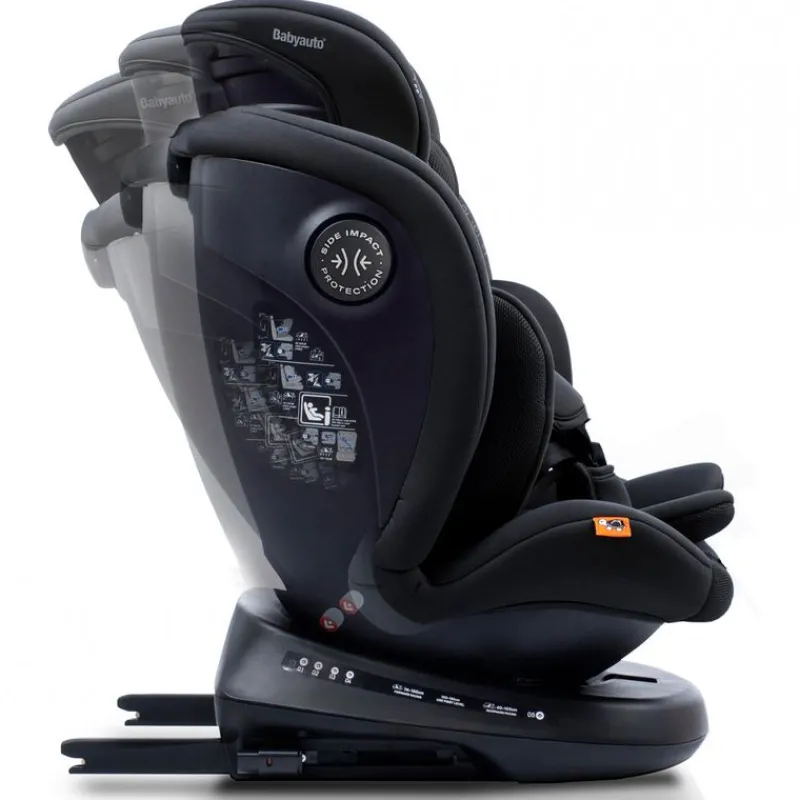 BABYAUTO Sillas Con Isofix De 40 A 150 Cm (0 A 12 Años)-Silla coche Valora IFix 360º 40-150cm Verde