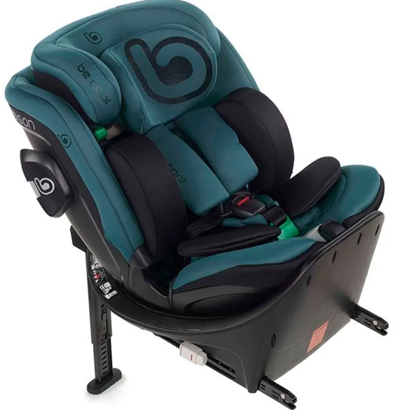 BE COOL Sillas Con Isofix De 40 A 150 Cm (0 A 12 Años)-Silla coche Wagon 40-150 cm c/para Petrol