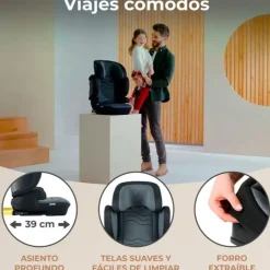 Silla coche Xpand 2 Isize 100-150 cm Black*KINDERKRAFT Online