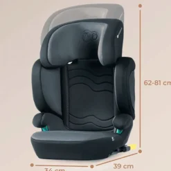 Silla coche Xpand 2 Isize 100-150 cm Black*KINDERKRAFT Online