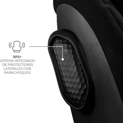 KINDERKRAFT Sillas Con Isofix De 40 A 150 Cm (0 A 12 Años)-Silla coche Xrider2 I-Size 40-150 cm c/pata Gris + Regalo