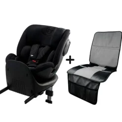 KINDERKRAFT Sillas Con Isofix De 40 A 150 Cm (0 A 12 Años)-Silla coche Xrider2 I-Size 40-150 cm c/pata Negra + Regalo