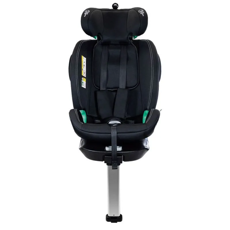 INTERBABY Sillas Con Isofix De 40 A 150 Cm (0 A 12 Años)-Silla de coche Pax de 40-150cm c/ Pata Black + Regalo