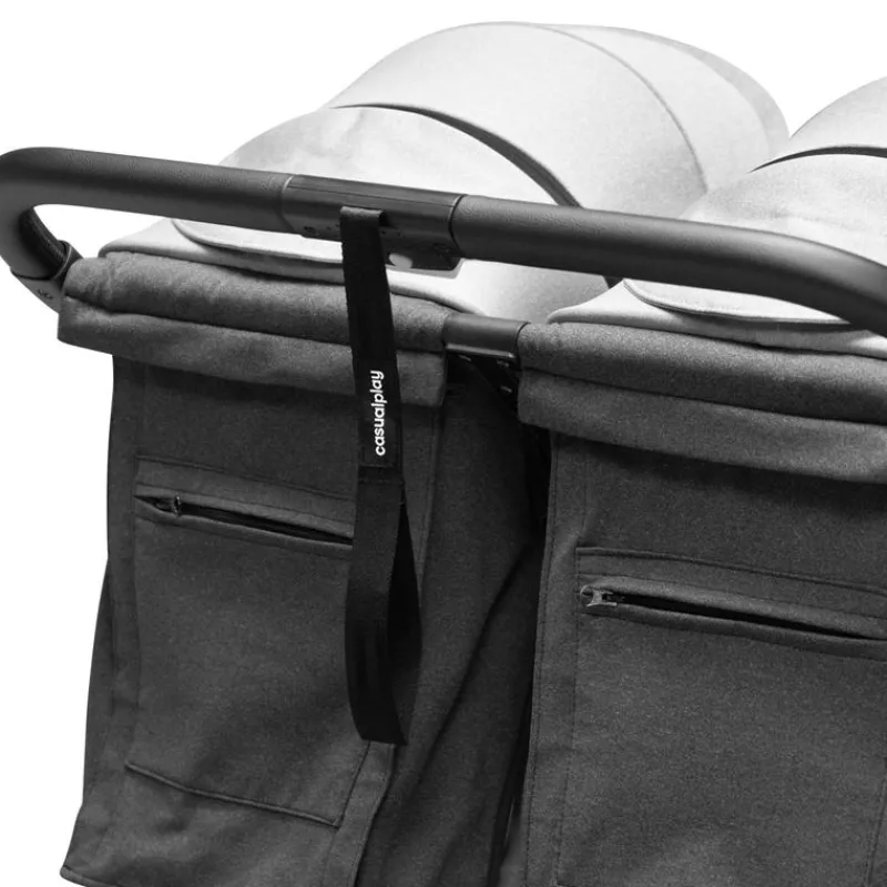 CASUALPLAY Gemelares-Silla Gemelar Tour Twin Max + 2 capazos Misty Pink