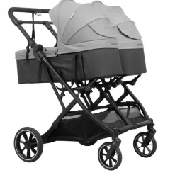 Silla Gemelar Tour Twin Max + 2 capazos Grey*CASUALPLAY Discount