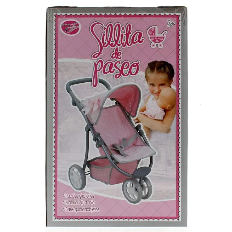 Silla Muñecas Rosa con 3 Ruedas*SELECCION DRIM Hot