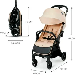 KINDERKRAFT Sillas De Paseo-Silla paseo Apino 22kg Beige