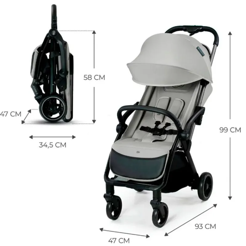 KINDERKRAFT Sillas De Paseo-Silla paseo Apino 22kg Gris