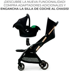 KINDERKRAFT Sillas De Paseo-Silla paseo Apino 22kg Negra