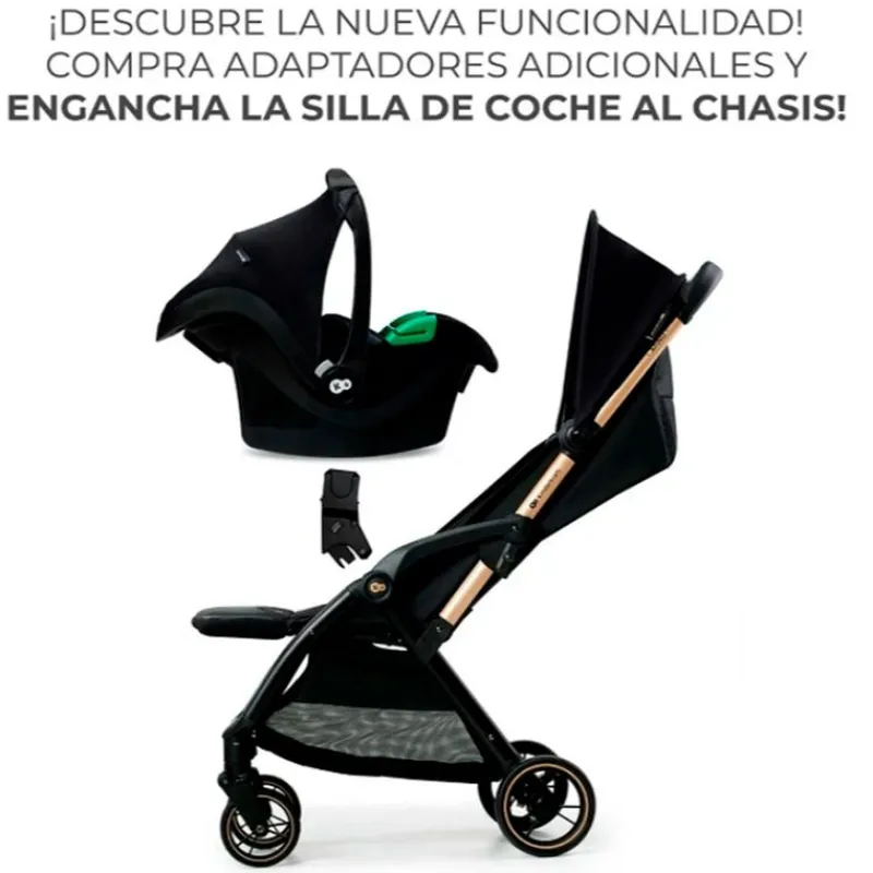 KINDERKRAFT Sillas De Paseo-Silla paseo Apino 22kg Negra
