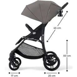Silla paseo Askoy +0m hasta 24kg Rosa*KINDERKRAFT Online