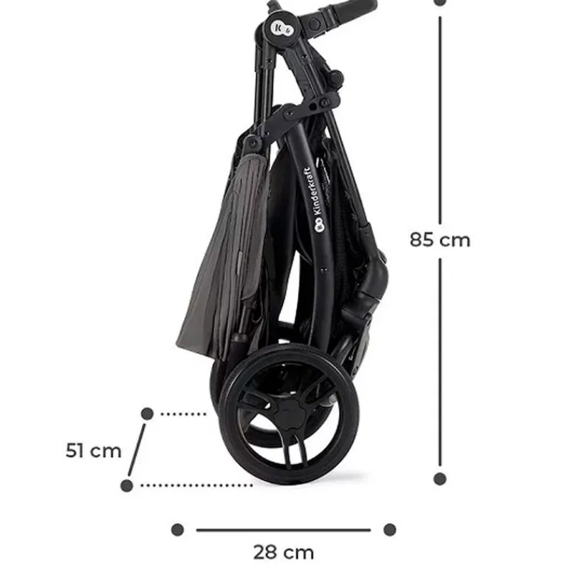 Silla paseo Askoy +0m hasta 24kg Grey*KINDERKRAFT Online