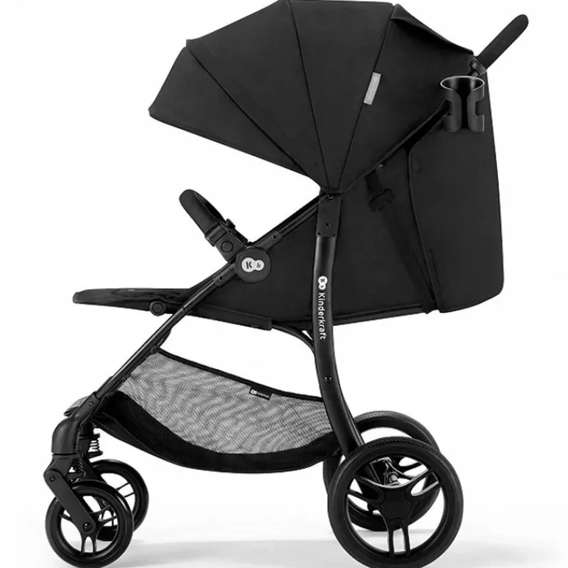 KINDERKRAFT Sillas De Paseo-Silla paseo Askoy +0m hasta 24kg Negra