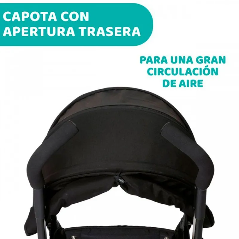 Silla paseo Lite Way 4 +0m Jet Black*CHICCO Clearance