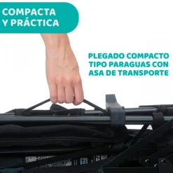 Silla paseo Lite Way 4 +0m Jet Black*CHICCO Clearance