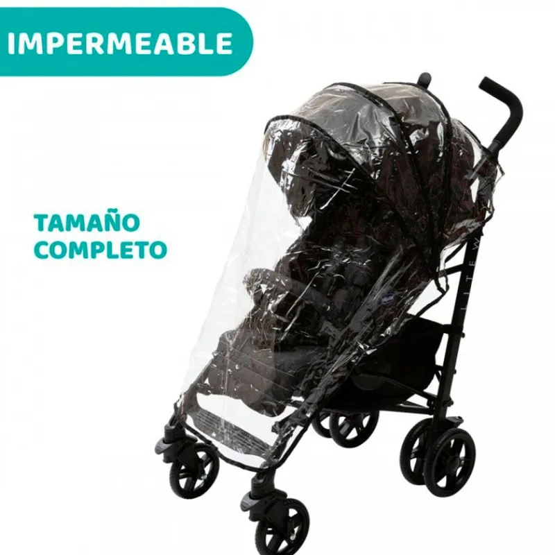 Silla paseo Lite Way 4 +0m Jet Black*CHICCO Clearance