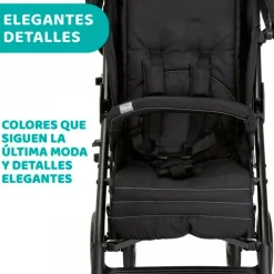 Silla paseo Lite Way 4 +0m Jet Black*CHICCO Clearance