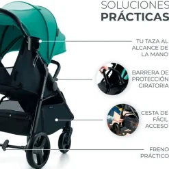 Silla paseo Rine +22k Green*KINDERKRAFT New