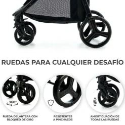 KINDERKRAFT Sillas De Paseo-Silla paseo Rine +22kg Grey