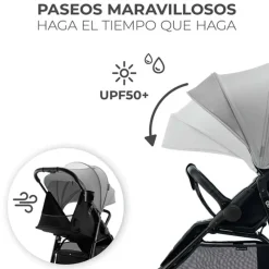 KINDERKRAFT Sillas De Paseo-Silla paseo Rine +22kg Grey