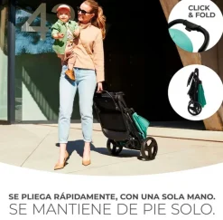 KINDERKRAFT Sillas De Paseo-Silla paseo Rine +22kg Pink