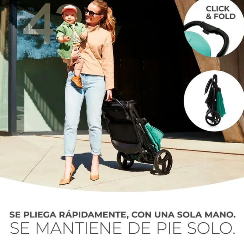 KINDERKRAFT Sillas De Paseo-Silla paseo Rine +22kg Pink