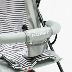 PLASTIMYR Sillas De Paseo-Silla playera Handy Gris