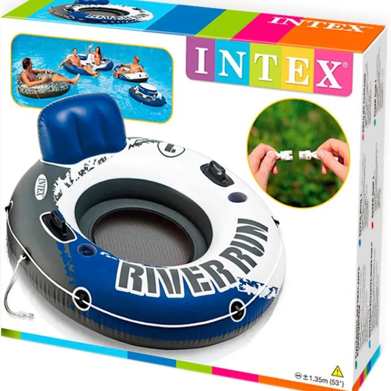 INTEX Aire Libre-Sillón Hinchable River Run