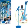 DRIM DISCOUNT Instrumentos Musicales-Singer Star Guitarra Eléctrica Infantil con Micro Azul