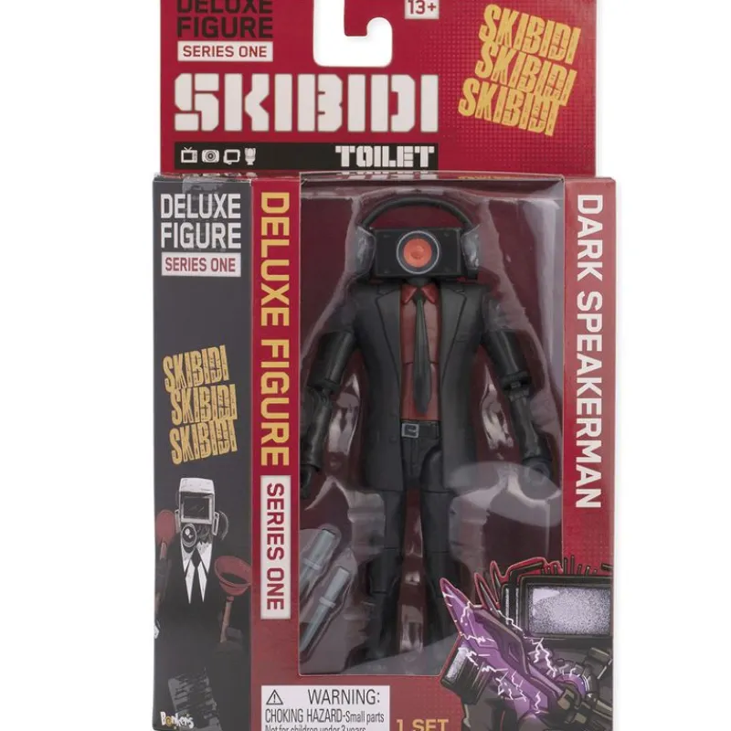SELECCION DRIM Figuras Y Figuras De Acción-Skibidi Toilet Figura Acción Deluxe Surtida