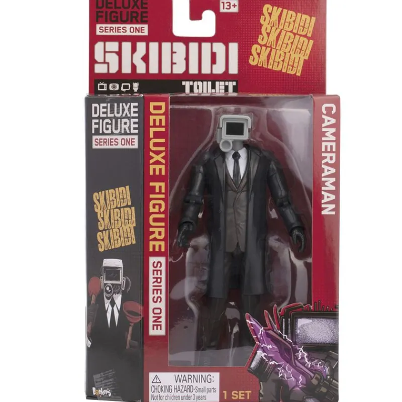 SELECCION DRIM Figuras Y Figuras De Acción-Skibidi Toilet Figura Acción Deluxe Surtida
