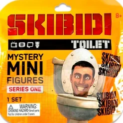 Skibidi Toilet Sobre Figura Sorpresa*TOY PARTNER Hot