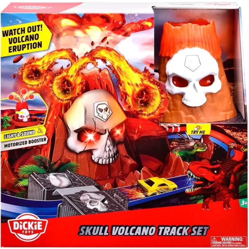 Skull Vulcano Pista Vehículos*DICKIE TOYS Clearance