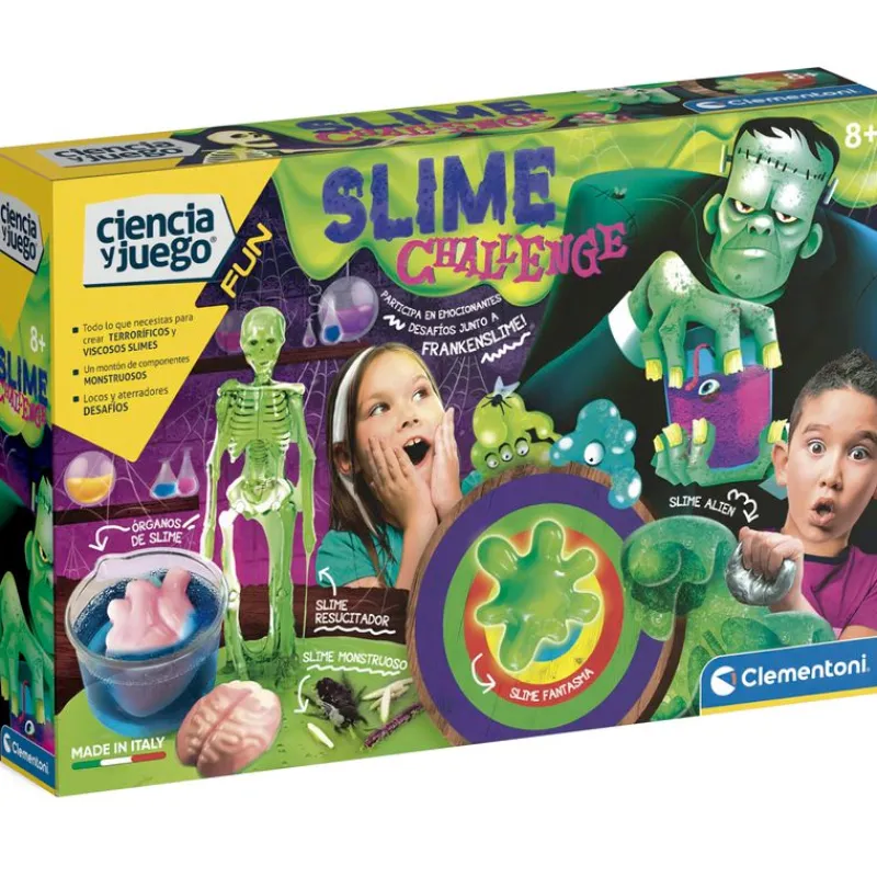 CLEMENTONI Juegos Y Juguetes Educativos-Slime Challenge