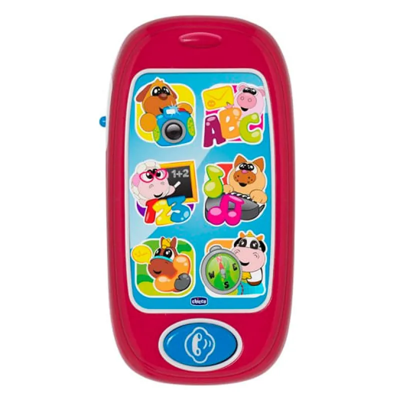 CHICCO Electrónicos-Smartphone Infantil Bilingüe
