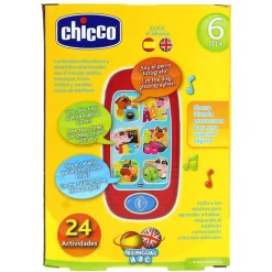 CHICCO Electrónicos-Smartphone Infantil Bilingüe