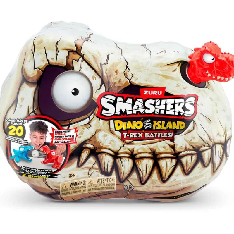 ZURU Manualidades-Smasher Dino Island Mini T-Rex Surtido