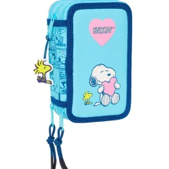 SAFTA Escolar-Snoopy Estuche Triple Love