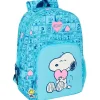 Snoopy Mochila Escolar Love*SAFTA