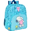 SAFTA Escolar-Snoopy Mochila Love Junior Adaptable Carro