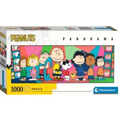 CLEMENTONI Puzzles Y Construcciones-Snoopy Puzzle Panorama 1000 Piezas
