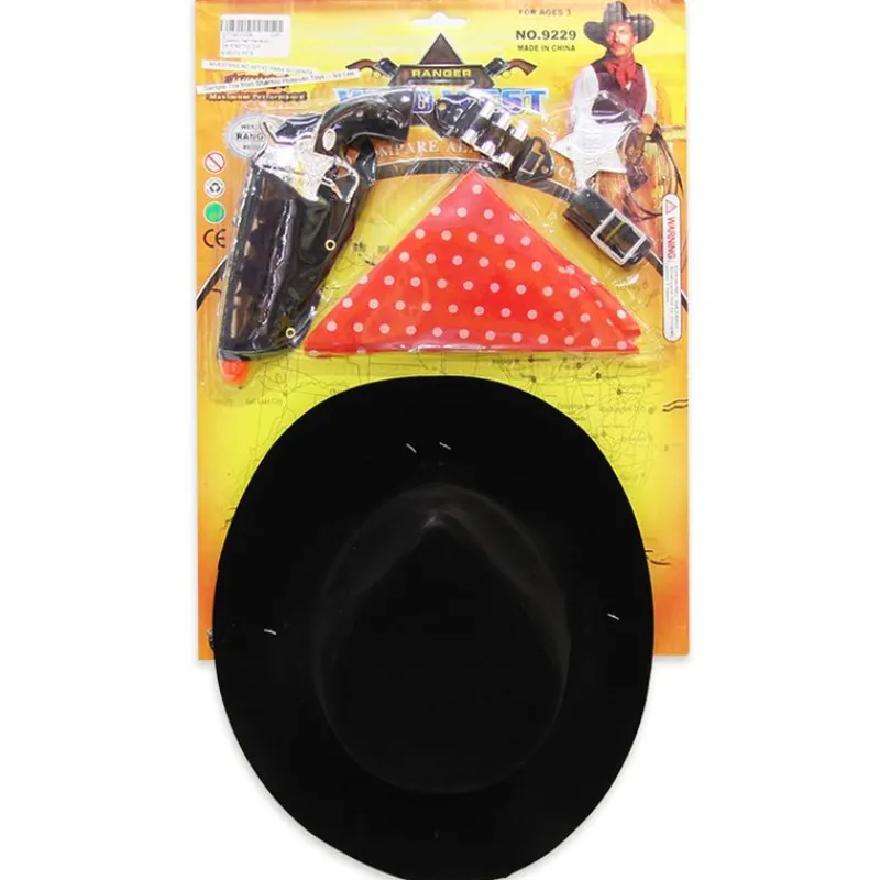 Sombero Cowboy con Accesorios Surtido*DRIM DISCOUNT Discount