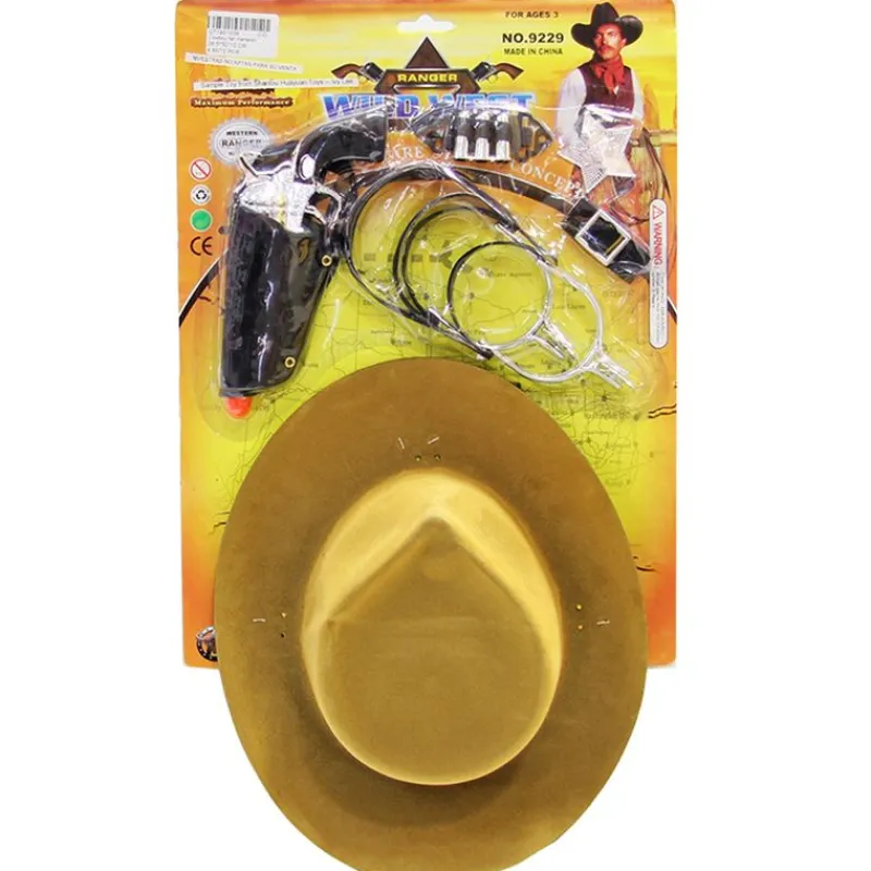 Sombero Cowboy con Accesorios Surtido*DRIM DISCOUNT Discount